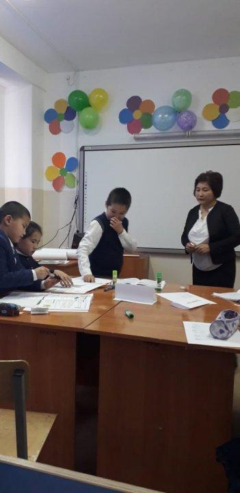 Открытый урок  "Профессии искусства" . Д.Кадырбаева. 4 класс.