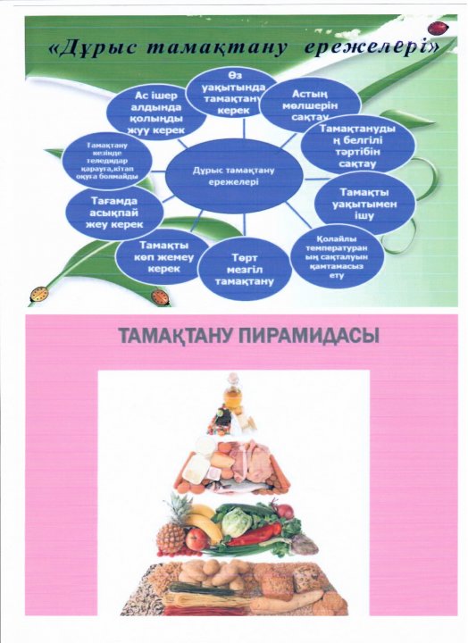 Дұрыс тамақтану ережелері